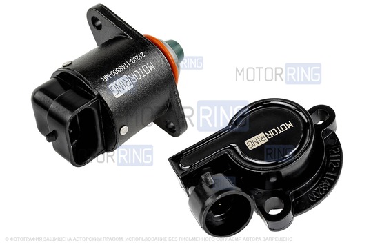 Комплект датчиков дроссельной заслонки MR для инжекторных Лада 4х4, Нива Легенд, Нива Тревел, Шевроле Нива