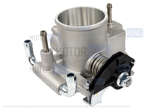 Дроссельная заслонка MR увеличенного диаметра 54 мм для ВАЗ 2101-2107, 2108-21099, 2110-2112, 2113-2115, Лада Приора, Калина, Гранта