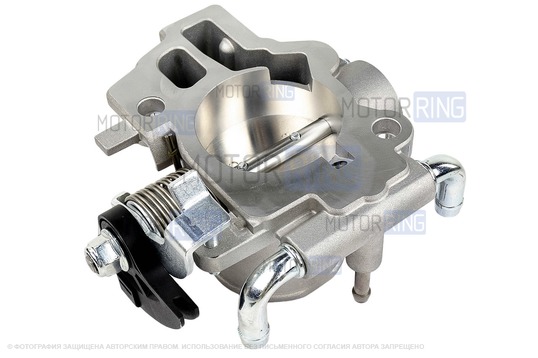 Дроссельная заслонка MR увеличенного диаметра 54 мм для ВАЗ 2101-2107, 2108-21099, 2110-2112, 2113-2115, Лада Приора, Калина, Гранта