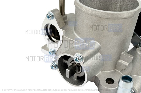 Дроссельная заслонка MR увеличенного диаметра 52 мм для ВАЗ 2101-2107, 2108-21099, 2110-2112, 2113-2115, Лада Приора, Калина, Гранта