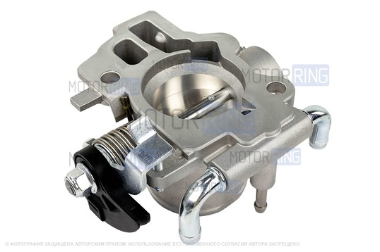 Стандартная дроссельная заслонка MR 46 мм с датчиками для ВАЗ 2101-2107, 2108-21099, 2110-2112, 2113-2115, Лада Приора, Калина, Гранта