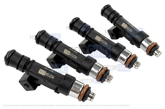 Форсунки MR 110 (аналог 0 280 158 110) 4шт для ВАЗ 2108-21099, 2110-2112, 2113-2115