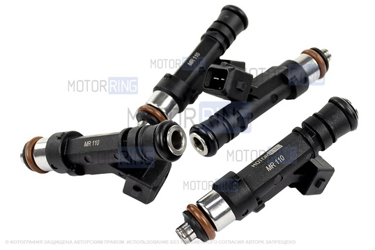 Форсунки MR 110 (аналог 0 280 158 110) 4шт для ВАЗ 2108-21099, 2110-2112, 2113-2115