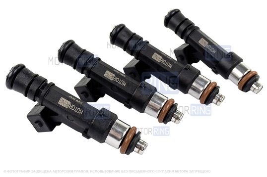Топливные форсунки MR 502 (аналог 0 280 158 502) 4шт для 8 кл ВАЗ 2104-2107, 2108-21099, 2110-2112, 2113-2115, Лада 4х4, Нива Легенд, Нива Тревел, Шевроле Нива