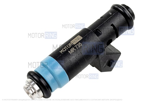 Топливная форсунка MR 735 под двигатель 21124, 21126, 11194 для 16-клапанных ВАЗ 2110-2112, 2113-2115, Лада Калина, Калина 2, Приора, Гранта, Гранта FL_1