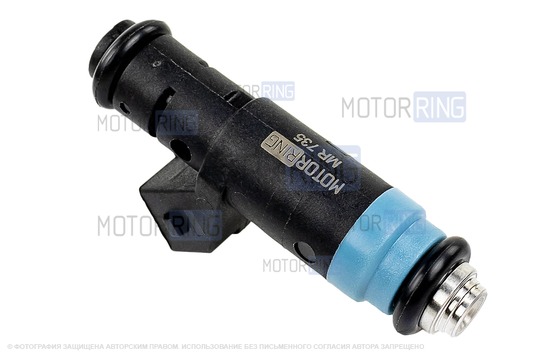 Топливная форсунка MR 735 под двигатель 21124, 21126, 11194 для 16-клапанных ВАЗ 2110-2112, 2113-2115, Лада Калина, Калина 2, Приора, Гранта, Гранта FL