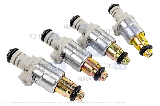 Топливные форсунки MR 6238 (аналог 2111-1144010-05) 4шт под двигатель 2111, 2112 для ВАЗ 2108-21099, 2110-2112, 2113-2115