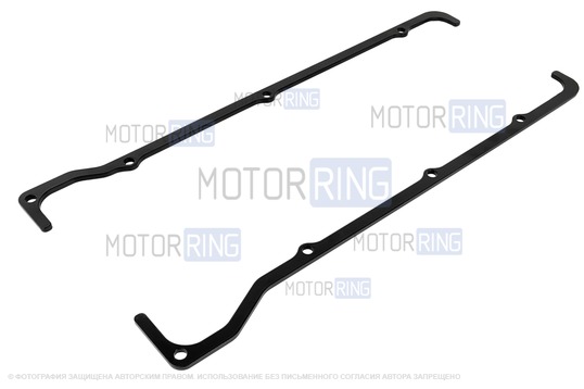 Прижимные пластины клапанной крышки MR 4мм (черные) для ВАЗ 2101-2107, Лада 4х4, Нива Легенд, Нива Тревел, Шевроле Нива_1