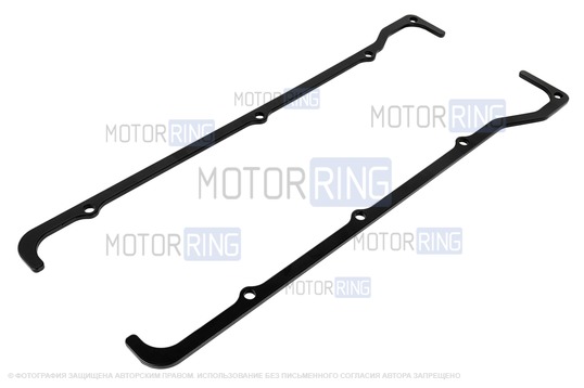 Прижимные пластины клапанной крышки MR 4мм (черные) для ВАЗ 2101-2107, Лада 4х4, Нива Легенд, Нива Тревел, Шевроле Нива