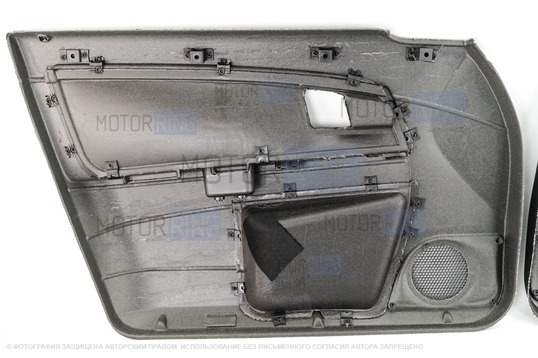 Заводские обивки дверей нового образца на Лада Приора