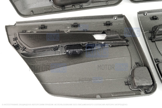 Заводские обивки дверей нового образца на Лада Приора