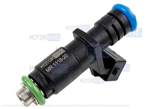 Топливная форсунка MR 1118-20 под двигатель 11182, 11183, 11186, 21114, 21116 для 8-клапанных Лада Калина, Калина 2, Приора, Гранта, Гранта FL, Веста, Веста NG, Ларгус, Ларгус FL, Нива Легенд, Нива Тревел, Датсун_1