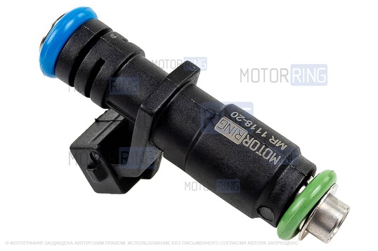 Топливная форсунка MR 1118-20 под двигатель 11182, 11183, 11186, 21114, 21116 для 8-клапанных Лада Калина, Калина 2, Приора, Гранта, Гранта FL, Веста, Веста NG, Ларгус, Ларгус FL, Нива Легенд, Нива Тревел, Датсун