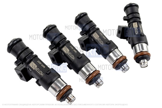 Топливные форсунки MR 022 (4шт) под двигатель 21124, 21126, 11194 для 16-клапанных ВАЗ 2110-2112, 2113-2115, Лада Калина, Калина 2, Приора, Гранта