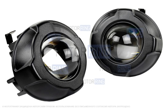 Диодные ПТФ Sal-Man 60W 13000lux (ближний, дальний) для БМВ X1, X2, X3, X4, X5