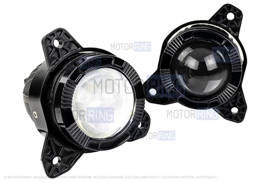 Диодные ПТФ Sal-Man 60W 13000lux для Opel Astra J 2012-2018 г.в._1