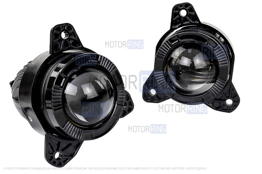 Диодные ПТФ Sal-Man 60W 13000lux для Opel Astra J 2012-2018 г.в.