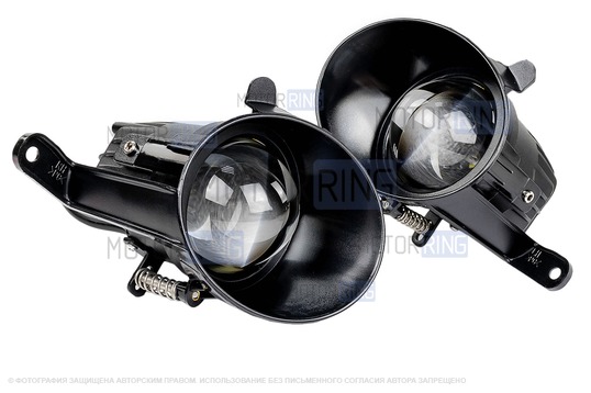 Диодные ПТФ Sal-Man 70W 16000lux (ближний, дальний) для Opel Astra GTC J, Insignia I, Meriva B