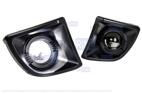 Диодные ПТФ Sal-Man 60W 13000lux (ближний, дальний) для Chery Tiggo T11 2005-2016 г.в.