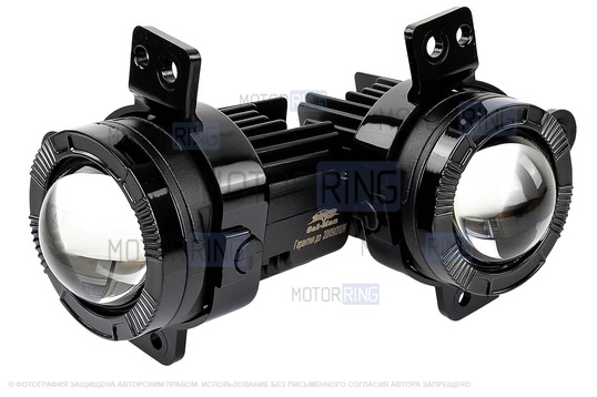 Диодные ПТФ Sal-Man 60W 13000lux для GEELY Tugella 2019-2023 г.в.