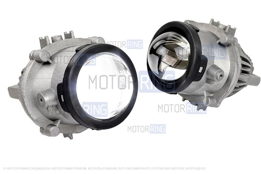 Диодные ПТФ Sal-Man 60W 13000lux (ближний, дальний свет) для Hyundai, Kia_1