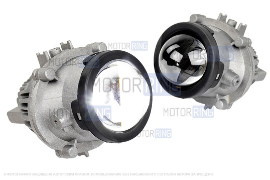 Диодные ПТФ Sal-Man 60W 13000lux (ближний, дальний свет) для Hyundai, Kia