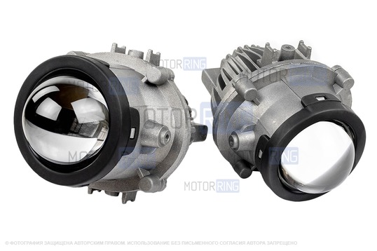 Диодные ПТФ Sal-Man 60W 13000lux (ближний, дальний свет) для Hyundai, Kia