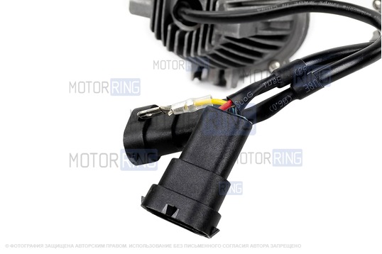 Диодные ПТФ Sal-Man 60W 13000lux (ближний, дальний свет) для Hyundai, Kia