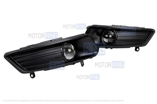 Диодные ПТФ Sal-Man 60W 13000lux (ближний, дальний) для Volkswagen Polo 5 с 2015 г.в.