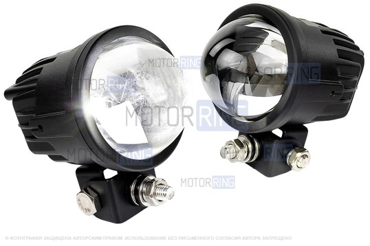 Диодные ПТФ Sal-Man 60W 16000lux для УАЗ Патриот_1