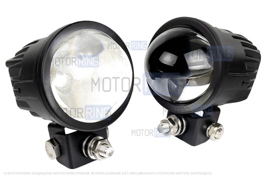 Диодные ПТФ Sal-Man 60W 16000lux (ближний, дальний) для УАЗ Патриот