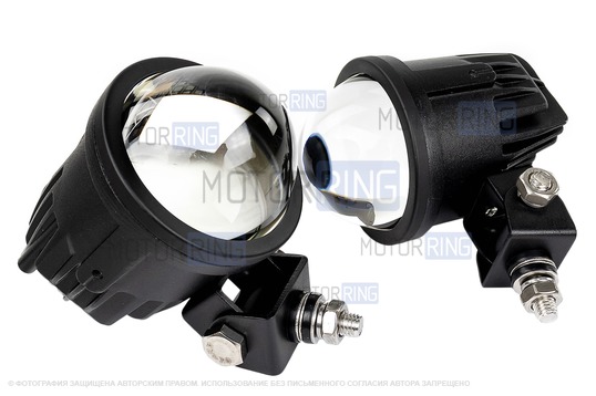 Диодные ПТФ Sal-Man 60W 16000lux (ближний, дальний) для УАЗ Патриот