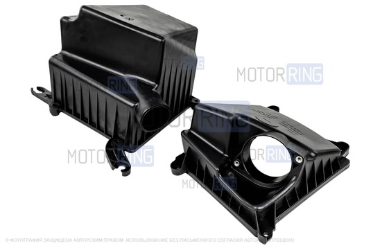 Комплект системы впуска MR под МКПП (корпус воздушного фильтра из 3 частей, фильтр нулевого сопротивления, дроссельная заслонка 52мм, прокладка, датчик положения заслонки, РХХ) для Лада Калина, Калина 2, Гранта