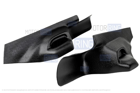 Накладки на ковролин задние МАВИКО для Лада Гранта с 2014 года, Гранта FL, Калина, Калина 2