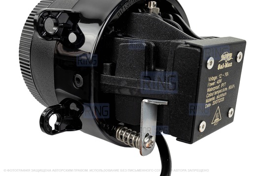 Диодные ПТФ Sal-Man 80W 16000lux с защитой от перегрева для Лада Гранта FL, Веста, Веста NG, Икс Рей, Ларгус FL, Рено