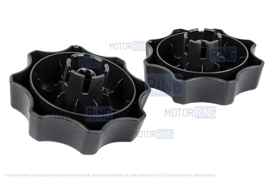 Ручки регулировки спинки сиденья (2 шт) для Лада Приора 2, Калина, Калина 2, Гранта, Нива Тревел, Шевроле Нива с 2014 г.в.