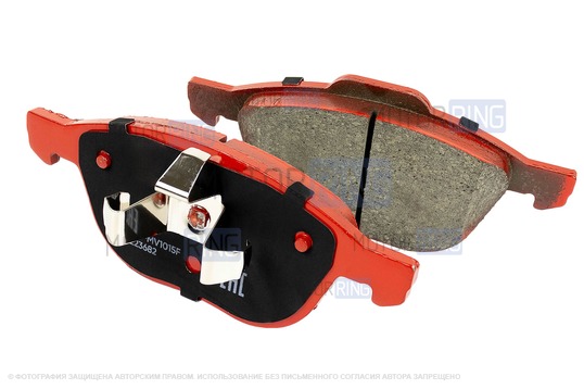 Колодки передние МАВИКО красные для Ford C-Max, EcoSport, Focus, Kuga, Mazda 3, 5