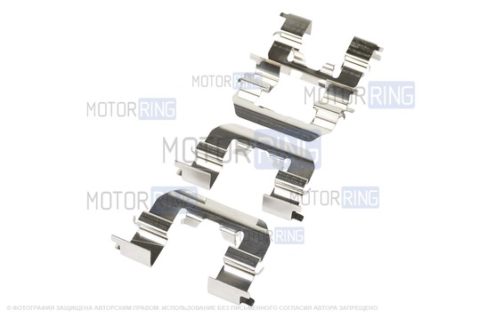 Колодки передние МАВИКО красные для Hyundai Solaris, Elantra, i30, KIA Rio 3, Ceed