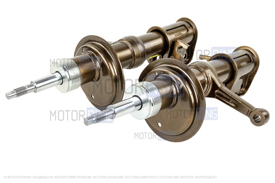 Стойки передние масляные АСТОН с занижением 70 мм для ВАЗ 2108-21099, 2113-2115