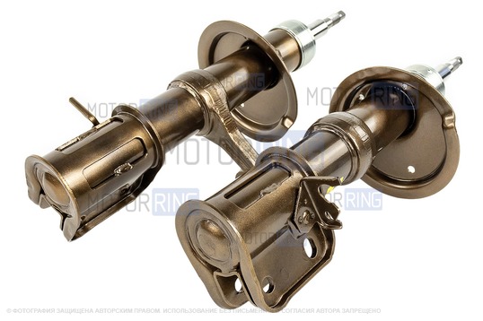 Стойки передние масляные АСТОН с занижением 70 мм для ВАЗ 2108-21099, 2113-2115