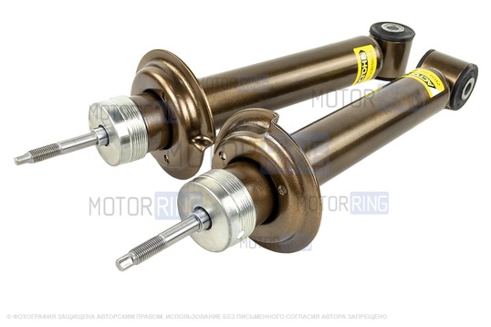 Амортизаторы задние масляные АСТОН с занижением 90 мм для ВАЗ 2108-21099, 2113-2115