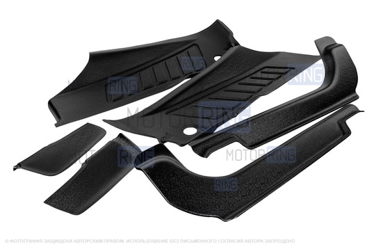 Накладки на ковролин Основа без центральной части МАВИКО для Лада Ларгус_1