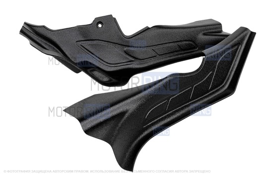 Тоннельные накладки  на ковролин МАВИКО для Лада Ларгус, Renault Logan, Sandero, Duster, Nissan Almera G15, Terrano