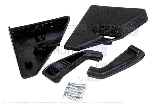 Комплект штатных боковых зеркал старого образца с нейтральным антибликом для ВАЗ 2108-21099, 2113-2115