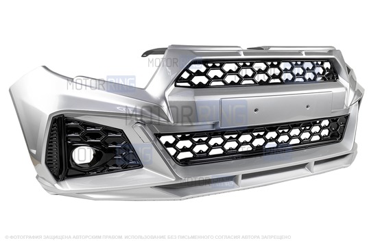 Передний бампер Magnet для Лада Веста, Веста SW_1