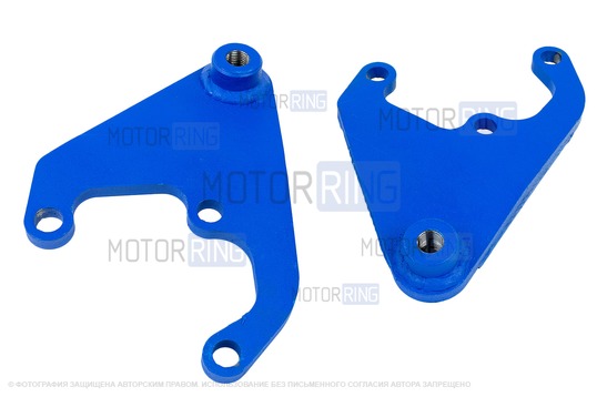 Кронштейны задних амортизаторов GTS под лифт 30-50мм для Лада 4х4, Нива Легенд, Шевроле Нива с 2009 г.в._1