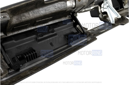 Панель 21213 в полусборе с бардачком и соплами для Лада 4х4 (Нива) 21213, 2131