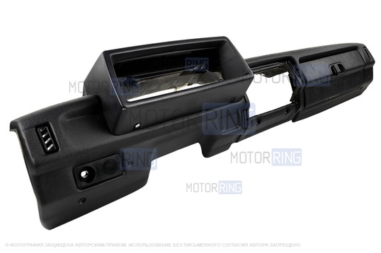 Панель 21213 в полусборе с бардачком и соплами для Лада 4х4 (Нива) 21213, 2131