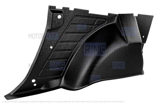 Накладки на ковролин ЯрПласт в багажник для Лада Ларгус 5 мест