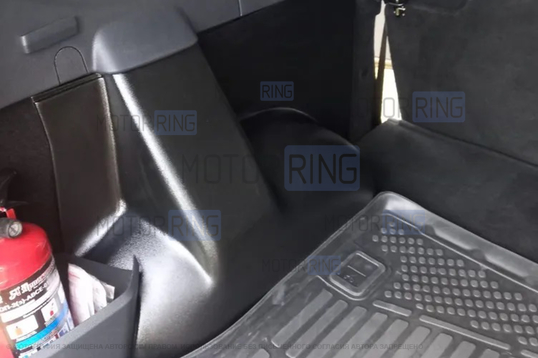 Накладки на ковролин ЯрПласт в багажник для Лада Ларгус 5 мест